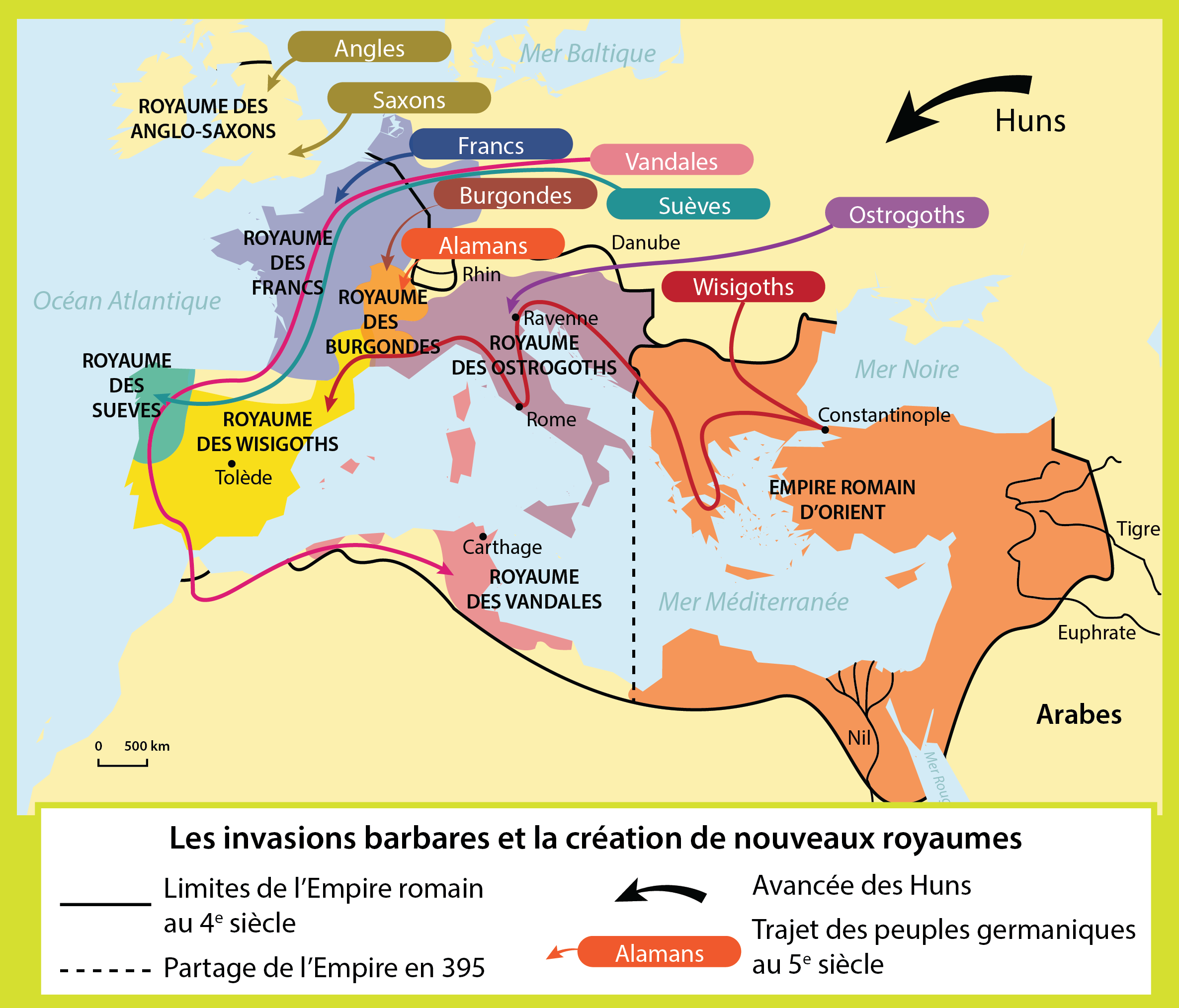 Les Invasions Barbares MyMaxicours Les Invasions Barbares MyMaxicours