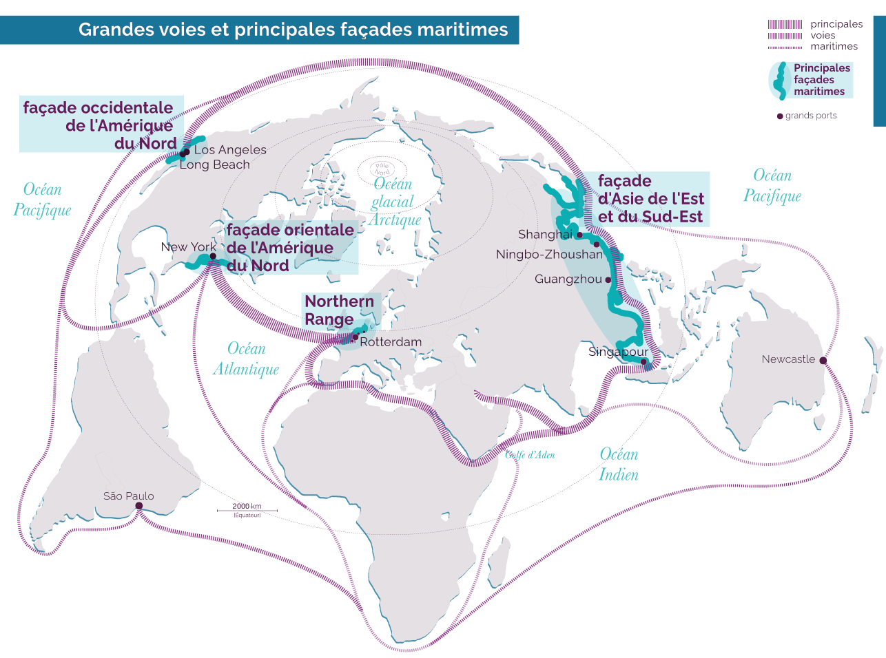 Les Routes Maritimes Un R seau Hi rarchis L chelle Plan taire Les Routes Maritimes Un R seau Hi rarchis L chelle Plan taire