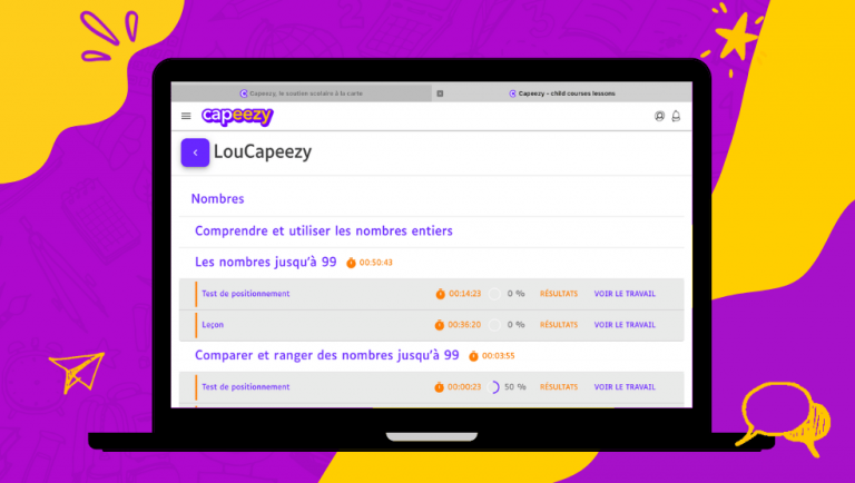 Soutien Scolaire en ligne dès 6,95€ / mois | Plateforme Capeezy