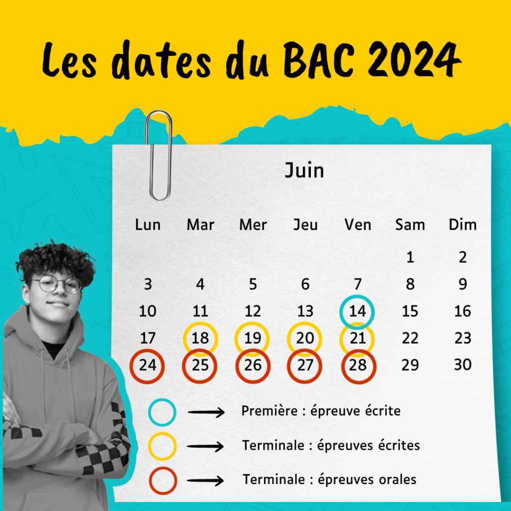 Le calendrier des épreuves du Brevet et du Baccalauréat 2025 est